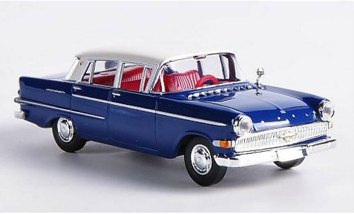 Opel Kapitan P2.6 1/87 Brekina blu/bianco modellini auto
