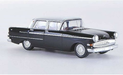 Opel Kapitan P2.6 1/87 Herpa nero/bianco modellini auto