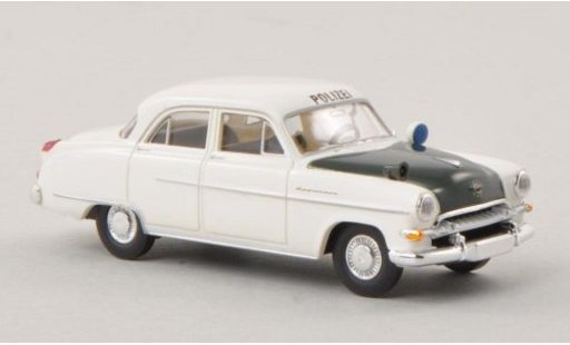 Opel Kapitan 1954 1/87 Brekina Polizia NRW modellini auto