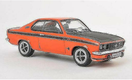 Opel Manta A 1/43 Schuco GT/E rosso/opaco-nero modellini auto