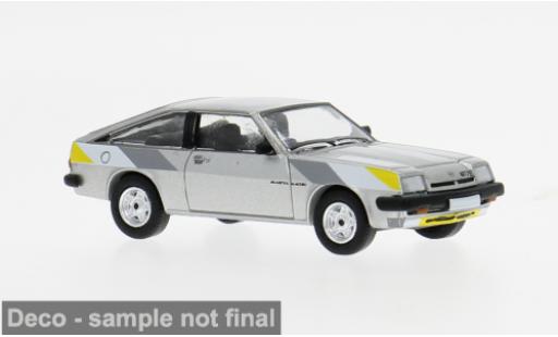 Opel Manta 1/87 PCX87 B CC Magic silber/Dekor 1980 1:87 modellino in miniatura