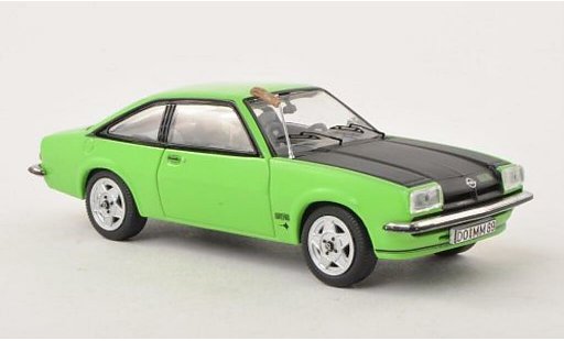 Opel Manta B B 1/43 Schuco GT/E verde/opaco-nero con Fuchsschwanz modellini auto