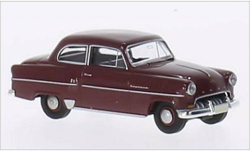 Opel Olympia Base 1/87 Brekina Berlina rosso modellini auto