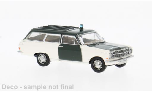 Opel Rekord 1/87 Brekina A Caravan 1963 Polizei 1:87 modellino in miniatura