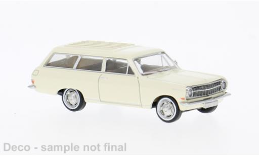 Opel Rekord 1/87 Brekina A Caravan weiss 1963 1:87 modellino in miniatura