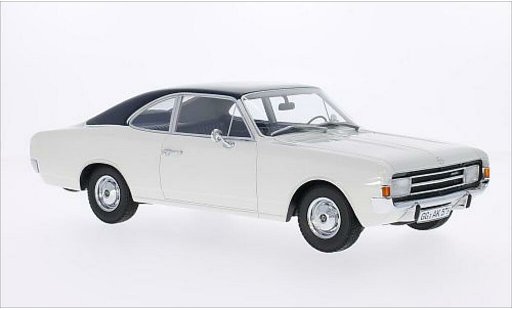 Opel Rekord C 1/18 Minichamps 1700 L Coupe bianco/blu 1966 modellini auto