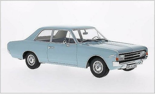 Opel Rekord C 1/18 Minichamps 1900 L Berlina blu 1966 modellini auto
