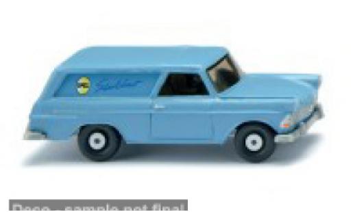 Opel Rekord 1/87 Wiking Caravan blau 1960 1:87 modellino in miniatura