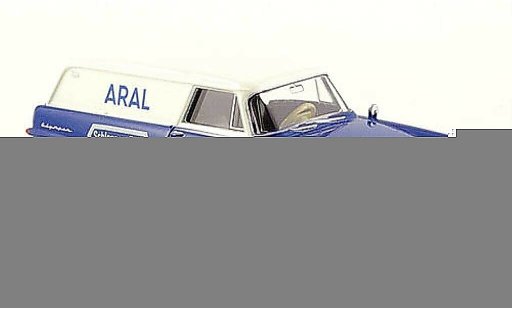Opel Rekord P2 1/87 Brekina furgone Aral Schlepperpflege modellini auto