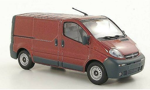 Opel Vivaro Base 1/43 Minichamps furgone rosso 2001 modellini auto