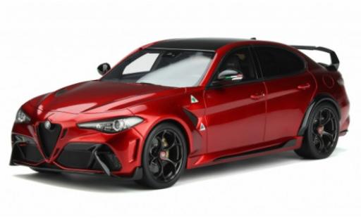 Alfa Romeo Giulia 1/18 Ottomobile GTAM metallico rosso 2020 modellino in miniatura