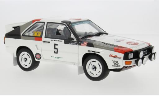 Audi Sport Quattro 1/18 Ottomobile Sport quattro Rally Olympus 1986 #5 1:18 modellino in miniatura
