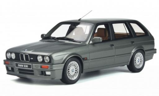 Bmw 325 1/18 Ottomobile i (E30) Touring metallico grigio 1991 modellino in miniatura