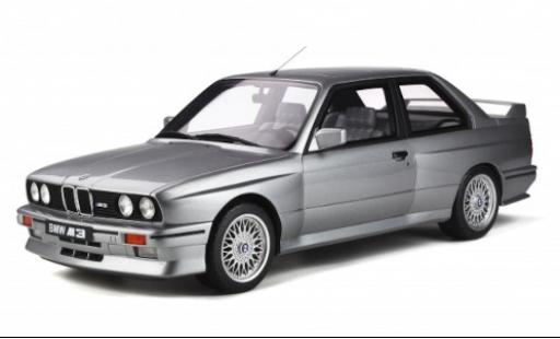 Bmw M3 1/12 Ottomobile (E30) grigio 1987 modellino in miniatura