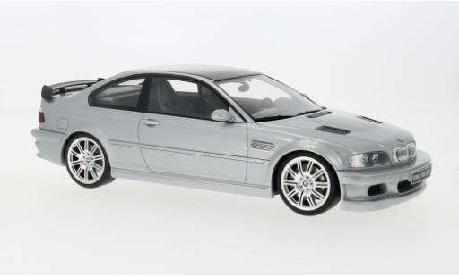 Bmw M3 1/18 Ottomobile (E46) GTR silber 2001 1:18 modellino in miniatura