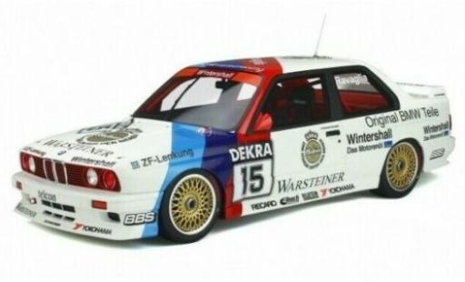 Bmw M3 1/12 Ottomobile Evo (E30) No.15 M Team Schnitzer Warsteiner DTM 1989 R.Ravaglia modellino in miniatura