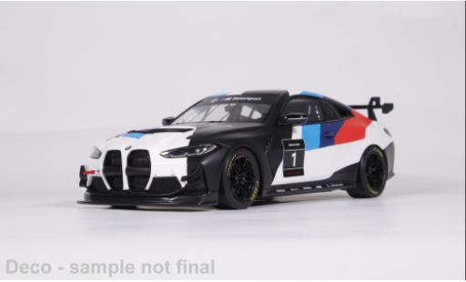 Bmw M4 1/18 Ottomobile GT4 weiss/Dekor 2022 1:18 modellino in miniatura