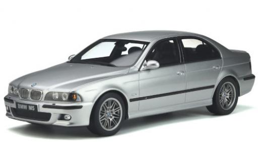 Bmw M5 1/18 Ottomobile (E39) grigio 2002 avec grigioatre intérieur modellino in miniatura
