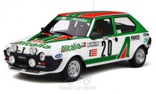 Fiat Ritmo 1/18 Ottomobile Abarth No.20 Alitalia Rallye WM Rallye Monte Carlo 1979 A.Bettega/M.Perissinot modellino in miniatura