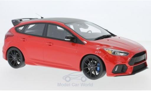 Ford Focus 1/18 Ottomobile MK III RS rosso/nero 2018 modellino in miniatura