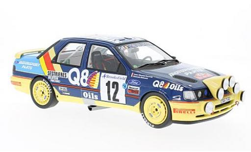 Ford Sierra 1/18 Ottomobile 4x4 No.12 Q8 Rallye WM Rallye Monte Carlo 1991 F.Delecour/A.C.Powels modellino in miniatura