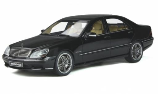 Mercedes Classe S 1/18 Ottomobile S 65 AMG (W220) metallico nero 2004 modellino in miniatura