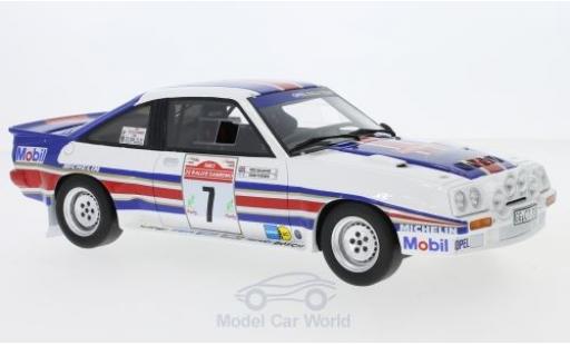 Opel Manta B 1/18 Ottomobile 400R Gr.B No.7 Rothmans Rallye WM Rallye San Remo 1983 mit Decals H.Toivonen/F.Gallagher modellino in miniatura