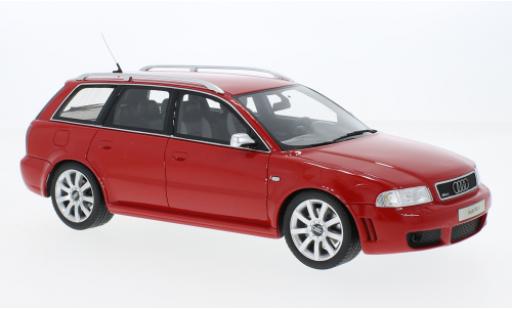 Audi RS4 1/18 Ottomobile (B5) rosso 2000 modellino in miniatura