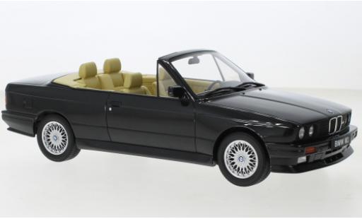 Bmw M3 1/18 Ottomobile (E30) cabriolet metallise nero 1989 modellino in miniatura