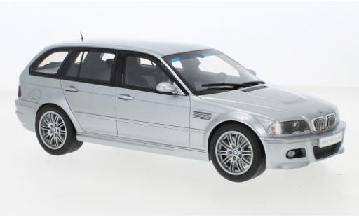 Bmw M3 1/18 Ottomobile (E46) Touring Concept metallise grigio 2000 modellino in miniatura