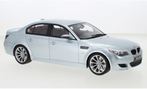 Bmw M5 1/18 Ottomobile (E60) metallise grigio 2008 modellino in miniatura