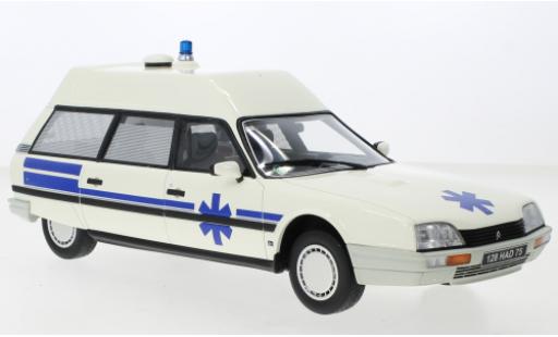 Citroen CX 1/18 Ottomobile Break Ambulance Quasar Heuliez bianco 1987 modellino in miniatura