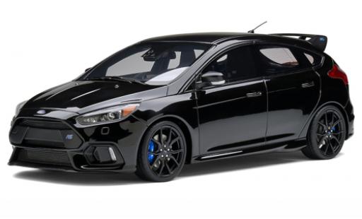 Ford Focus 1/18 Ottomobile MK III RS metallise nero 2017 modellino in miniatura