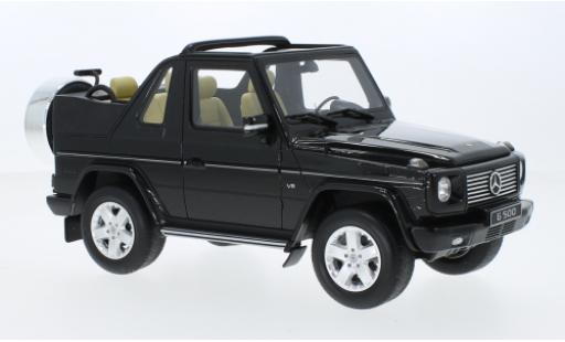 Mercedes Classe G 1/18 Ottomobile G500 Cabriolet nero 2007 modellino in miniatura
