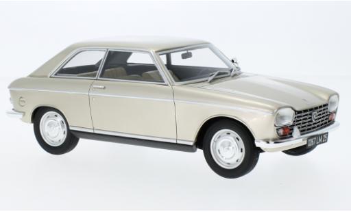 Peugeot 204 1/18 Ottomobile Coupe metallise beige 1965 modellino in miniatura