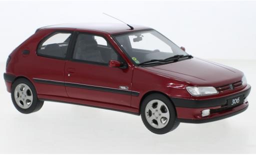 Peugeot 306 1/18 Ottomobile S16 Le Mans rosso 1994 modellino in miniatura