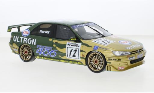 Peugeot 406 1/18 Ottomobile RHD No.12 Esso Ultron BTCC 1996 modellino in miniatura