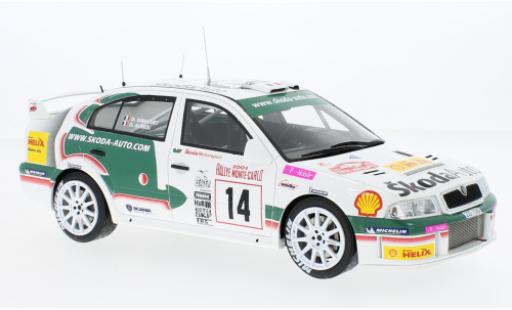 Skoda Octavia 1/18 Ottomobile WRC No.14 Motorsport Rallye WM Rallye Monte Carlo 2003 modellino in miniatura
