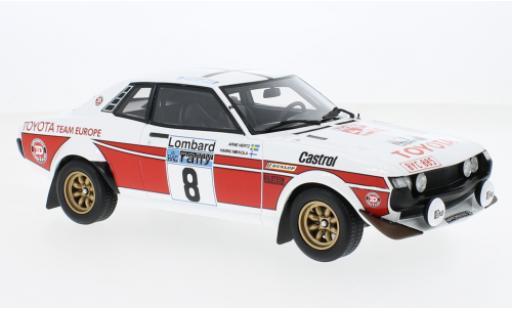 Toyota Celica 1/18 Ottomobile (RA21) No.8 Rallye WM RAC Rallye 1977 modellino in miniatura