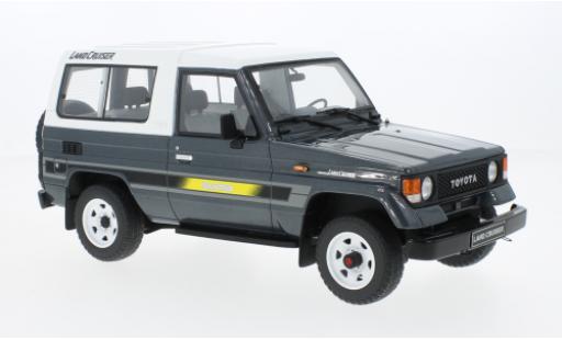 Toyota Land Cruiser 1/18 Ottomobile 73 metallise grau 1987 modellino in miniatura