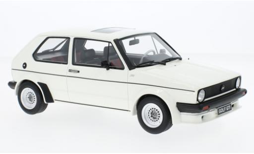 Volkswagen Golf 1/18 Ottomobile I GTI departement bianco 1982 modellino in miniatura