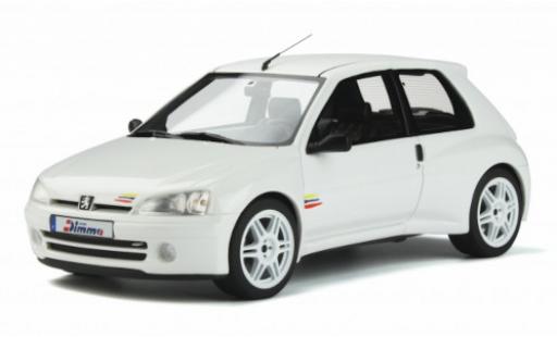 Peugeot 106 1/18 Ottomobile Maxi Dimma bianco 1997 modellino in miniatura