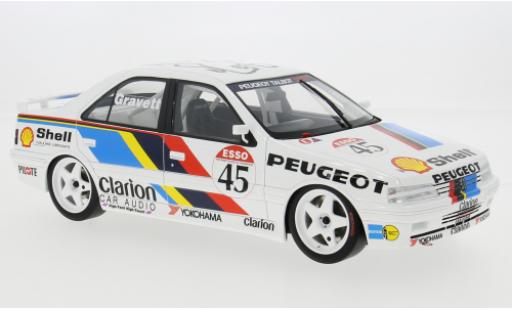 Peugeot 405 1/18 Ottomobile Mi 16 BTCC 1992 Talbot Sport #45 1:18 modellino in miniatura