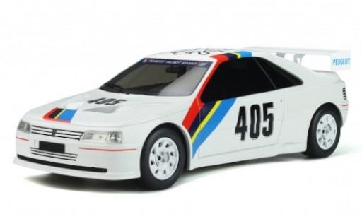Peugeot 405 1/18 Ottomobile T16 Gr.5 bianco/Dekor No. Talbot Sport 1988 modellino in miniatura