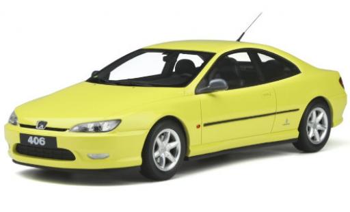 Peugeot 406 1/18 Ottomobile V6 Coupe giallo 1997 modellino in miniatura