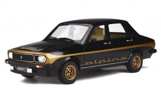Renault 12 1/18 Ottomobile Alpine nero 1978 modellino in miniatura