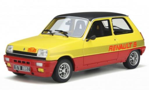 Renault 5 1/18 Ottomobile TS Monte Carlo giallo/rosso 1978 modellino in miniatura