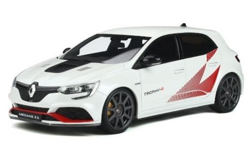 Renault Megane 1/18 Ottomobile R.S. Trophy-R Carbon-Keramik-Paket bianco/Dekor 2019 modellino in miniatura