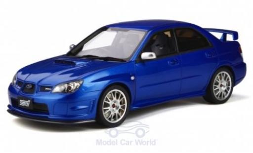 Subaru Impreza 1/18 Ottomobile STI (S204) metallico blu RHD 2006 modellino in miniatura