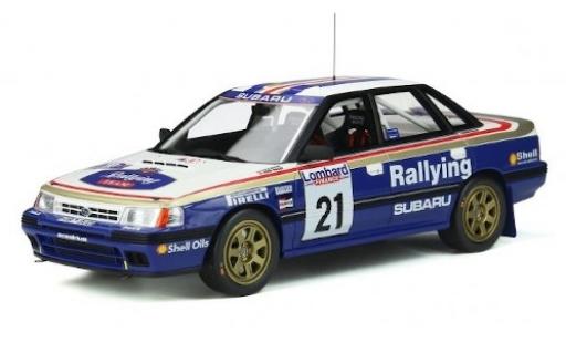 Subaru Legacy 1/18 Ottomobile RS Gr.A No.21 Rallye WM RAC Rallye 1991 C.McRae/D.Ringer modellino in miniatura